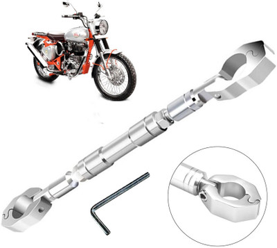AUTO PEARL Motorcycle Handlebar Middle Rod for Bullet-Trials-350 Clip-on Handle Bar(Multicolor)