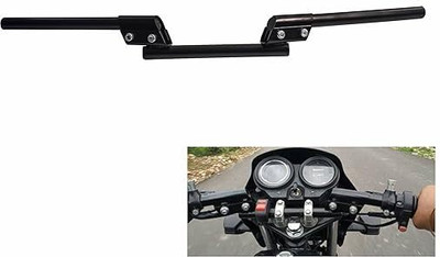 eXarioGadget Bike Handlebar Adjustable CNC Aluminium Handlebar Compatible Handle Bar(Black)