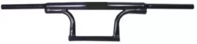 Seflipo Bike Handle Bar Dual Triple Curved Handle Bar(Black)