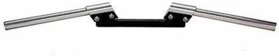 RoyalIRONZone Metal Bike Silver Stylish Handle Bar Rod for Royal Enfield Bullet Electra 350 Handle Bar(Steel)
