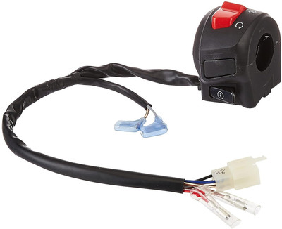 UNO MINDA SW-0580-M01 HB Switch (Right Side) With Self Start for TVS Apache RTR160/RTR180 Handle Bar(Black)