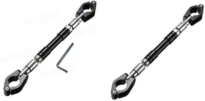 BLP Handle Cross Bar For Universal Pack of 2 Handle Bar(Black)
