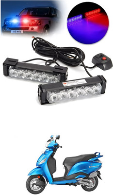 LOVMOTO Front, Rear LED Indicator Light for Hero Maestro(Multicolor)