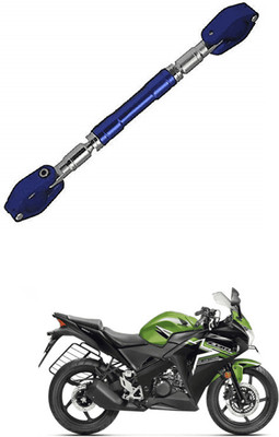 LOVMOTO HANDLE ROD BLUE AUDJUSTABLE CROSS HANDLE BAR ROD Handle Bar 1 Clip-on Handle Bar(Blue)