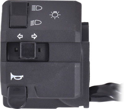 UNO MINDA Handle Bar Switch (Left Side) Self Start For Bajaj Discover 125ST/ 150F Handle Bar(Black)