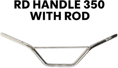 EAZ RD 350 Handle Bar Chrome with Rod Handle Bar(Clear)