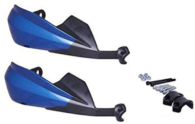 Sms traders Universal Handle Guard Blue Handle Bar(Blue)