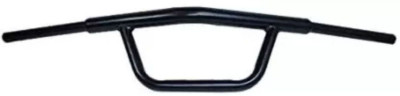 Seflipo New Black Handle Bar Dual Triple Curved Handlebar Pipe/Rod Handle Bar(Black)