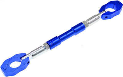 LOVMOTO UniversaL AUDJUSTABLE CROSS HANDLE BAR ROD 159 Handle Bar(Blue)