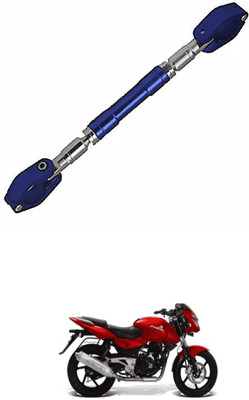 LOVMOTO HANDLE ROD BLUE AUDJUSTABLE CROSS HANDLE BAR ROD Handle Bar 7 Clip-on Handle Bar(Blue)