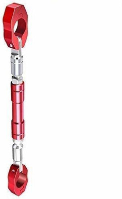 BLP Adjustable Universal Motorcycle Handlebar Cross Ba Premium Quality Handle Bar(Red)