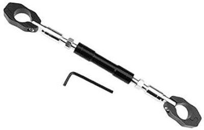 RACER'S EDGE Handle Bar Rod Black Color Clip-on Handle Bar(Black)