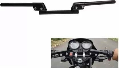 Weyride Motorcycle 3 Piece Universal Handle Bar for All Bikes Handle Bar way-a03 Handle Bar(Black)