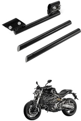 eXarioGadget Universal Motorcycle Handlebars Motorcycle Sport Bike (Black) With Mon-ster 821 Handle Bar(Black)