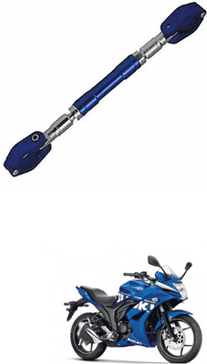 LOVMOTO HANDLE ROD BLUE AUDJUSTABLE CROSS HANDLE BAR ROD Handle Bar 73 Clip-on Handle Bar(Blue)