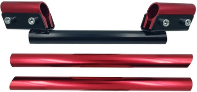 RoyalIRONZone Universal moxi Handlebar Stylish Handle Bar Rod For Universal for All Bikes Handle Bar(Red)