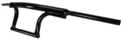 Seflipo New Dual Triple Curved Handlebar Pipe/Rod Handle Bar(Black)