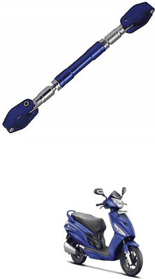 LOVMOTO HANDLE ROD BLUE AUDJUSTABLE CROSS HANDLE BAR ROD Handle Bar 91 Clip-on Handle Bar(Blue)