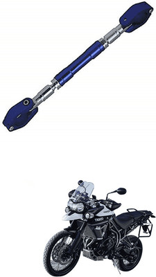 LOVMOTO HANDLE ROD BLUE AUDJUSTABLE CROSS HANDLE BAR ROD Handle Bar 159 Clip-on Handle Bar(Blue)