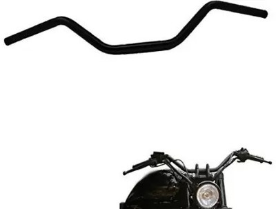 MODAROCK Stainless Black Universal handle bar for all bike Handle Bar(Black)