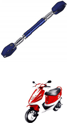 LOVMOTO HANDLE ROD BLUE AUDJUSTABLE CROSS HANDLE BAR ROD Handle Bar 183 Clip-on Handle Bar(Blue)