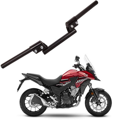 DAZZRIDE DZRD-X25 Motorcycle 3 Piece Universal Handle Bar for All Bikes Handle Bar Handle Bar(Black)