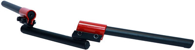 B.K Accessories Moxy Bikes Universal Handle Bar Bike (Red)00 Clip-on Handle Bar(Red)