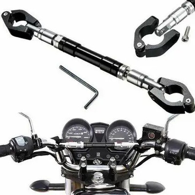auto trends UNIVERSAL BIKE HANDLEBAR ROD BLACK Handle Bar(Black)