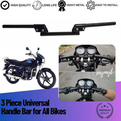 ENEMYT HB13 Piece Universal Handle Bar for All Bikes Handle Bar(Black)