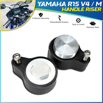 MIKANIX R15 V4 / M Bike Handle Riser/Raiser Handlebar Height Riser Clamp Handlebar Riser Kit