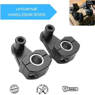 SHOWRIDE universal handlebar riser/raiser handle clamps for all bike Handlebar Riser Kit