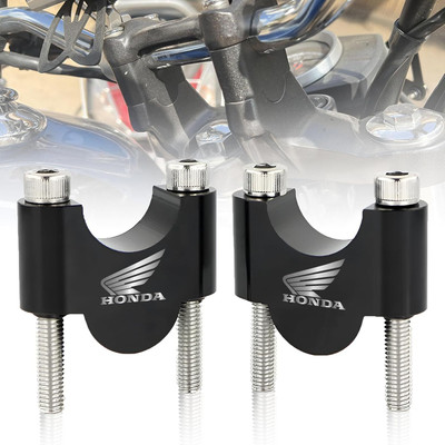 OBEROI'S TRADERS Hnees CB 350 | CB350RS Bike Handle Riser / Handlebar Height Raiser Clamps Handlebar Riser Kit