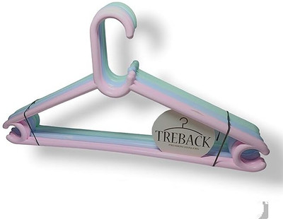 Might hangers for Clothes, Suit Hangers, Rainbow Colours Hanger for Clothes Hanging, Plastic Dress Pack of 6 Hangers For  Dress