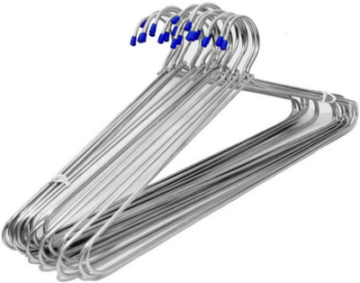 Lashkara (Heavy) Steel Shirt Pack Of 12 Hangers For Shirt  (Steel) For Rs. 99 @ 80 %