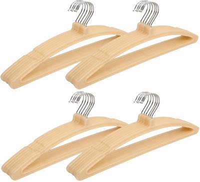 Vastra Plastic Dress Pack of 23 Hangers For  Dress(Gold)