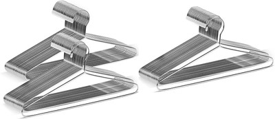 Sauran Steel Shirt Pack of 36 Hangers For  Shirt(Silver)