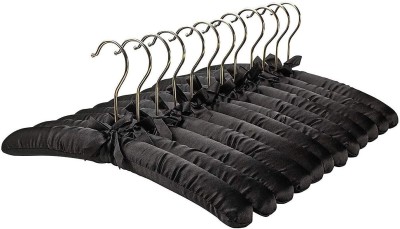 Vastra Wooden Dress Pack of 12 Hangers For  Dress(Black)