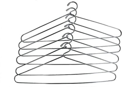 L.expert Cloth Hanger Stainless Steel Steel Shirt Pack of 36 Hangers For  Shirt(Steel)