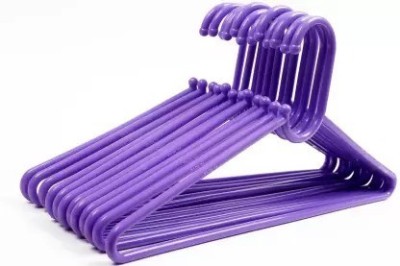 SK NAHAR Collection Plastic Dress Pack of 12 Hangers For  Dress(Purple)