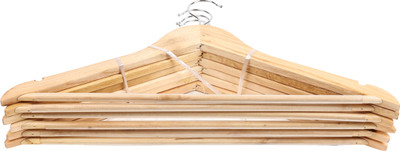 SHIVA Wooden Shirt Pack of 6 Hangers For  Shirt