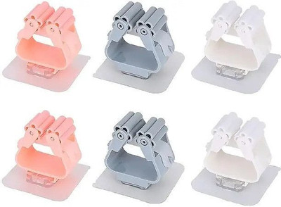 SJK Multicolor Plastic Broom Holder(1 Holders)