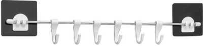 Armaan Magic Sticker Series Self Adhesive Bathroom Towel Hanger MS2.14 Regular Organizer