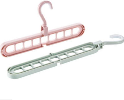 Dreamshop Innovative Design 360º Rotating, Multi-Functional 9 Holes Space Saving Hanger01 Door Hanger