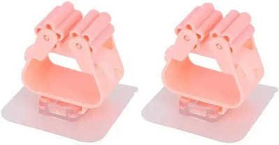 VRDH Multicolor Plastic Broom Holder(6 Holders)
