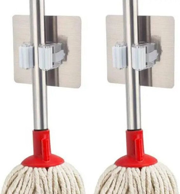 SJK Multicolor Plastic Broom Holder(1 Holders)