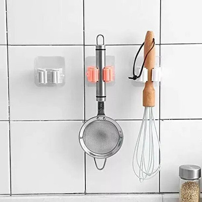 VRDH Multicolor Plastic Broom Holder(1 Holders)