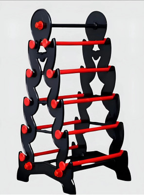 rkm 5 Step Bangle Organizer Stand Red Jewellery Organizer