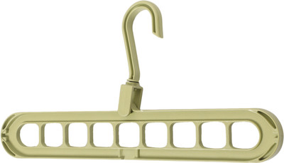 Shreejee 9 Hole, 360º Rotatble Space saving Magic Hanger HGx1270 Closet Organizer