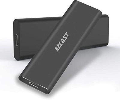 Tobo M.2 MVMe Portable SSD Enclosure Support Windows/MAC OS/Linux/Android (Black). 2.5 inch Shock Resistant USB 3.1 GEN2 To PCI-E GEN3x 2 SSD Enclosure(For Hard Drive Enclosure, Black)