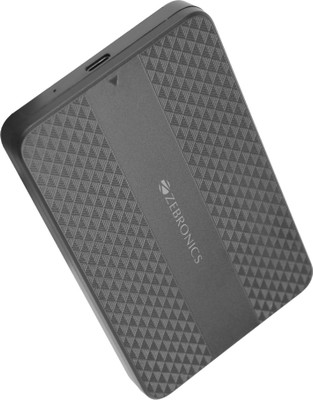 ZEBRONICS Zeb-CSH501 4 inch SSD Enclosure(For 2.5 SSD/HDD, Black)